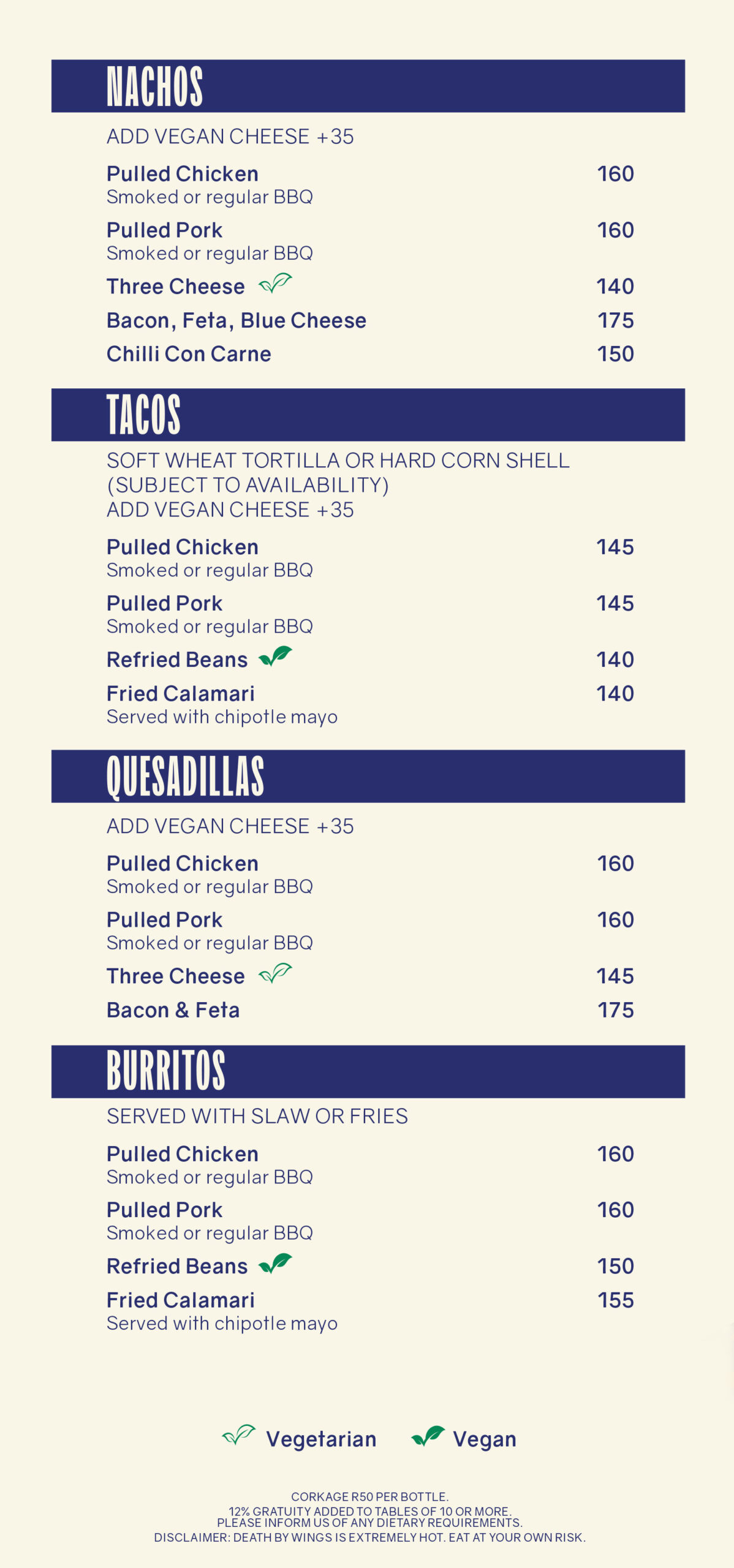 Mex-Si-Can Menu Mex-Si-Can Menu