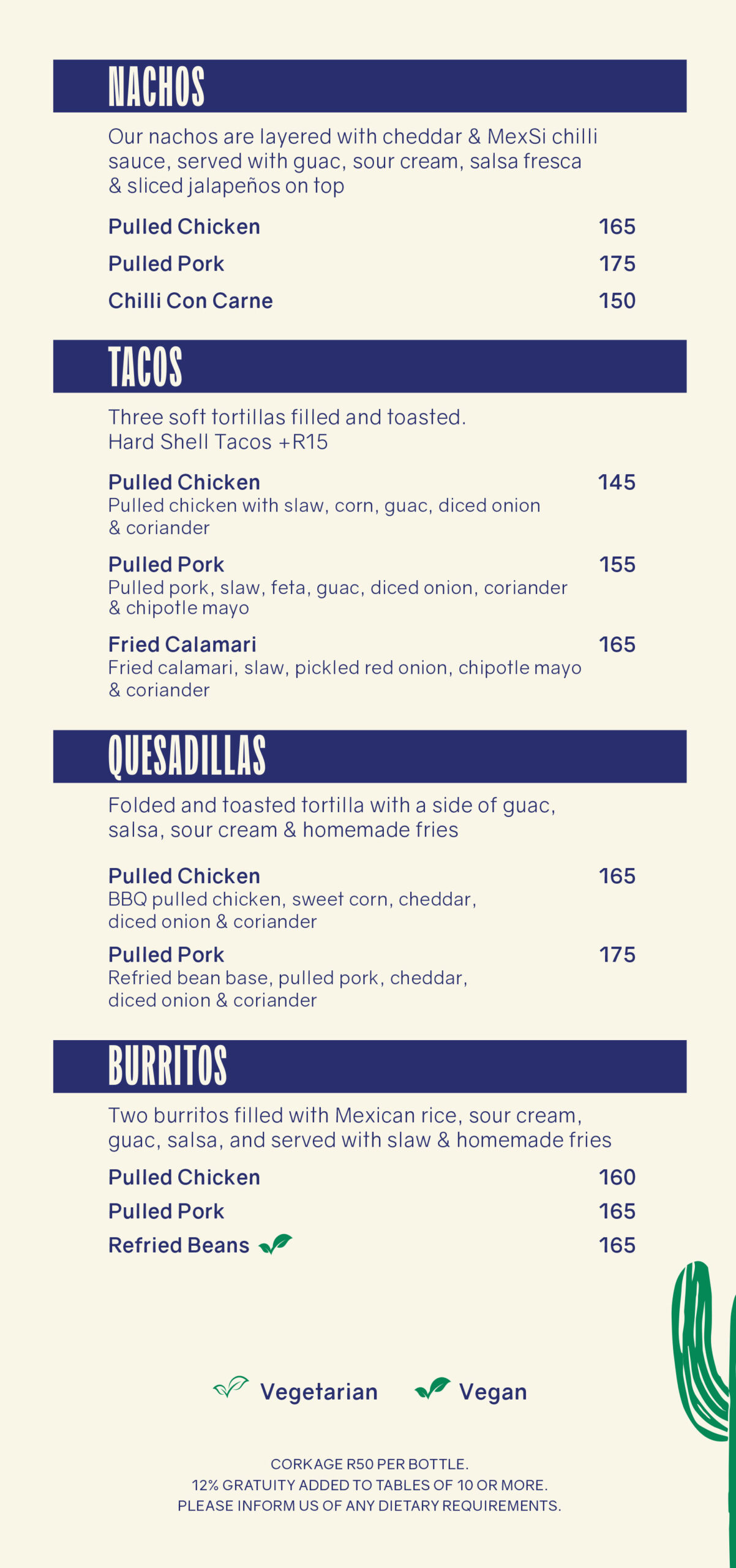 Mex-Si-Can Menu