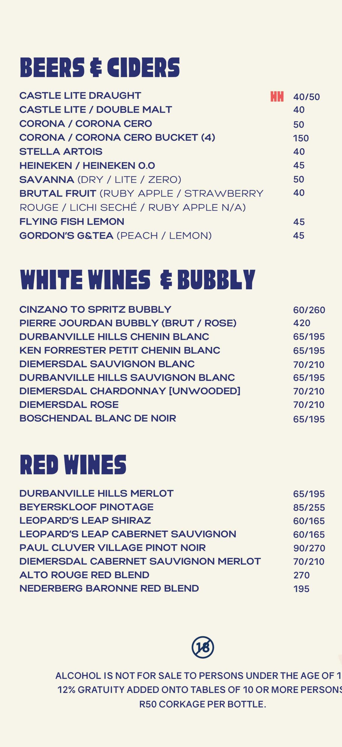 Mex-Si-Can Menu